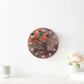 Printed Circuit Assembly PCB Sinaasappel Circuit B Ronde Klok (Huis)