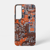 Printed Circuit Assembly PCB Sinaasappel Circuit B Samsung Galaxy Hoesje (Achterkant)