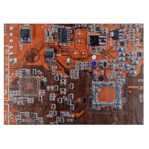 Printed Circuit Assembly PCB Sinaasappel Circuit B Snijplank
