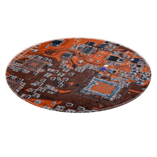 Printed Circuit Assembly PCB Sinaasappel Circuit B Snijplank (Hoek)