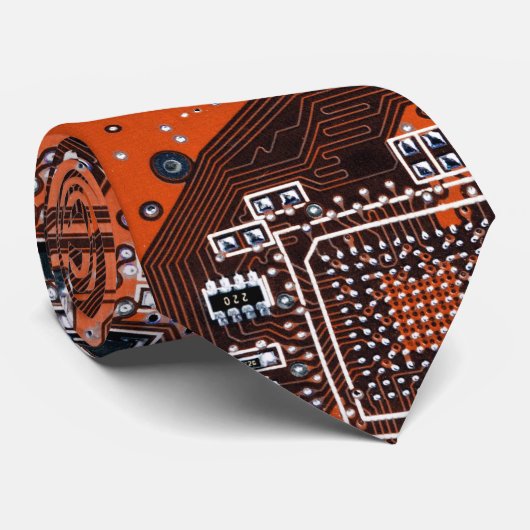 Printed Circuit Assembly PCB Sinaasappel Circuit B Stropdas (Opgerold)