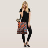Printed Circuit Assembly PCB Sinaasappel Circuit B Tote Bag (Op model)