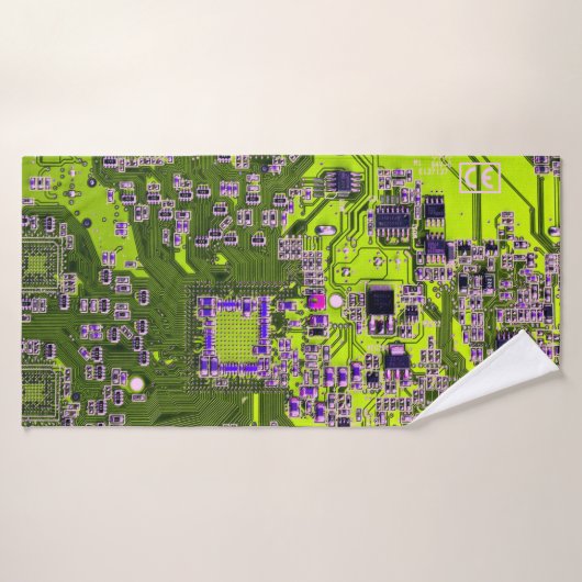 Printed Circuit Assembly PCB Yellow Circuit Board Badhanddoek (Badhanddoek)