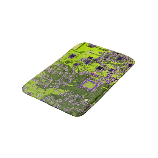 Printed Circuit Assembly PCB Yellow Circuit Board Badmat (Gekanteld)