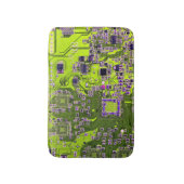 Printed Circuit Assembly PCB Yellow Circuit Board Badmat (Voorkant Verticaal)