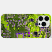 Printed Circuit Assembly PCB Yellow Circuit Board Case-Mate iPhone Case (Achterkant (horizontaal))
