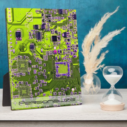 Printed Circuit Assembly PCB Yellow Circuit Board Fotoplaat (Zijkant)