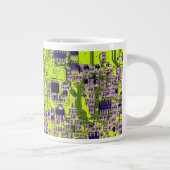 Printed Circuit Assembly PCB Yellow Circuit Board Grote Koffiekop (Rechts)