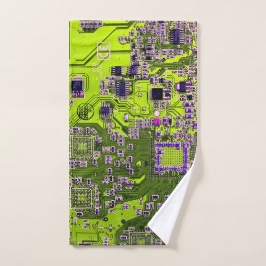 Printed Circuit Assembly PCB Yellow Circuit Board Handdoek (Handdoek)