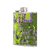 Printed Circuit Assembly PCB Yellow Circuit Board Heupfles (Links)