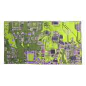 Printed Circuit Assembly PCB Yellow Circuit Board Kussensloop (Achterkant)