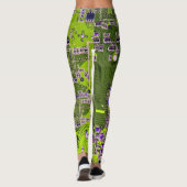 Printed Circuit Assembly PCB Yellow Circuit Board Leggings (Achterkant)