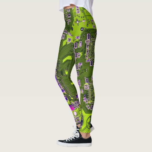 Printed Circuit Assembly PCB Yellow Circuit Board Leggings (Links)