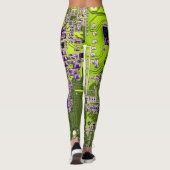 Printed Circuit Assembly PCB Yellow Circuit Board Leggings (Achterkant)