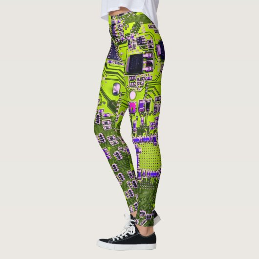 Printed Circuit Assembly PCB Yellow Circuit Board Leggings (Links)