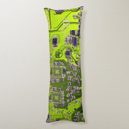 Printed Circuit Assembly PCB Yellow Circuit Board Lichaamskussen (Achterkant (Verticaal))