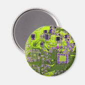 Printed Circuit Assembly PCB Yellow Circuit Board Magneet (Voorkant / Achterkant)