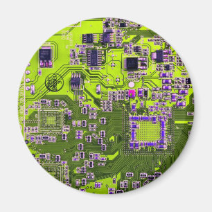 Printed Circuit Assembly PCB Yellow Circuit Board Magneet