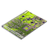Printed Circuit Assembly PCB Yellow Circuit Board Notitieboek (Linkerzijde)