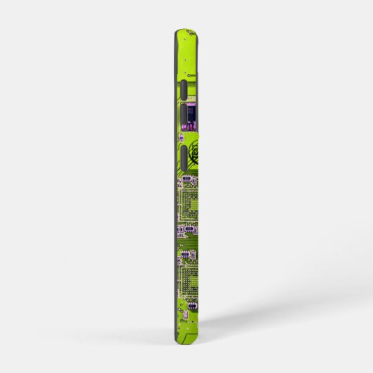 Printed Circuit Assembly PCB Yellow Circuit Board Samsung Galaxy Hoesje (Rechterkant)