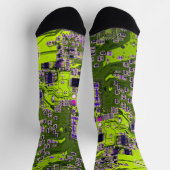 Printed Circuit Assembly PCB Yellow Circuit Board Sokken (Top)