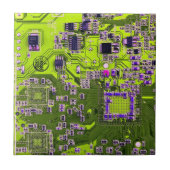 Printed Circuit Assembly PCB Yellow Circuit Board Tegeltje (Voorkant)