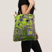 Printed Circuit Assembly PCB Yellow Circuit Board Tote Bag (Dichtbij)