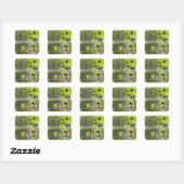 Printed Circuit Assembly PCB Yellow Circuit Board Vierkante Sticker (Vel)