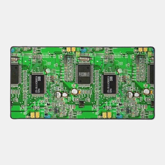 Printed Circuit Board Green PCB Toevoegen Jouw naa Bureaumat (Voorkant)