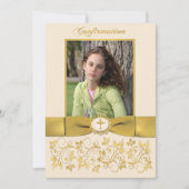 PRINTED RIBBON Bevestiging Fotouitnodiging Kaart (Voorkant)