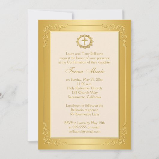 PRINTED RIBBON Bevestiging Fotouitnodiging Kaart (Achterkant)