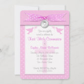 PRINTED RIBBON First Heilige Communauté Invitation Kaart (Voorkant)