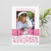 PRINTED RIBBON Heilige Communauteit Foto: Bedankt (Staand voorkant)