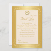 PRINTED RIBBON Heilige Communauteit Foto: Bedankt (Achterkant)