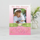 PRINTED RIBBON Heilige Communauteit Foto: Bedankt (Staand voorkant)