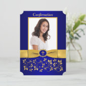 PRINTED RIBBON Ticket Shaped Bevestiging Foto Kaart (Staand voorkant)