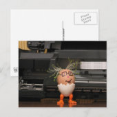 Printer Master Eggmen-reeks - Briefkaart (Voorkant / Achterkant)