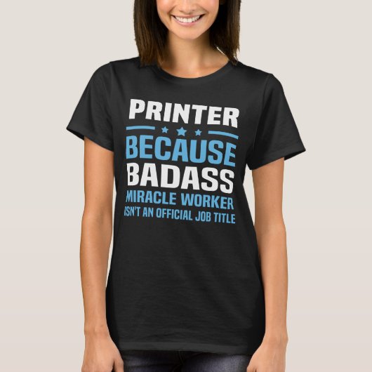 Printer T-shirt (Voorkant)