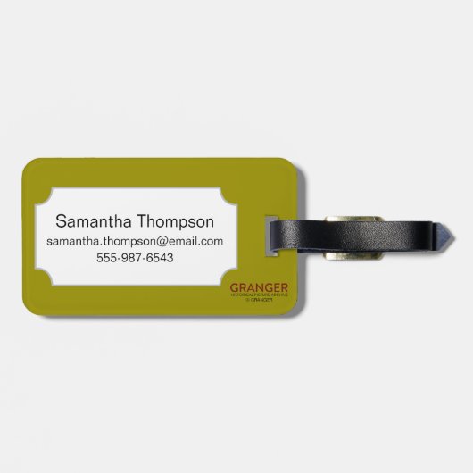 Printerapparaat, 1514 bagagelabel (Achterkant horizontaal)