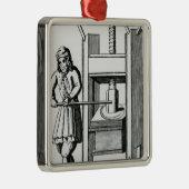 Printerboeken Metalen Ornament (Rechts)