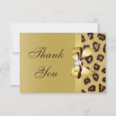 Printerbord, diamant en luipaard, bedankt (Voorkant)