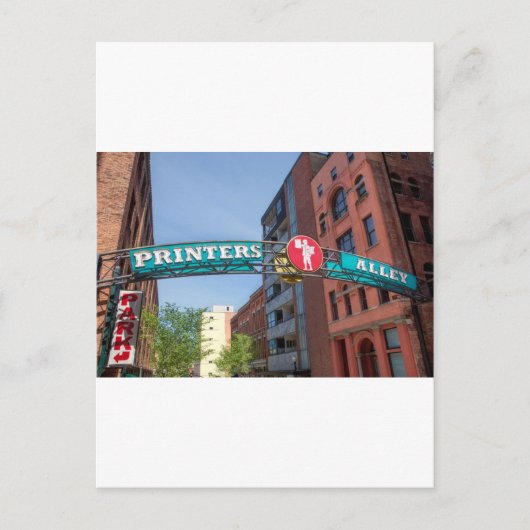 Printerdal Briefkaart (Voorkant)