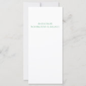 Printerkaart met kerstbomen opnieuw bekijken (Achterkant)