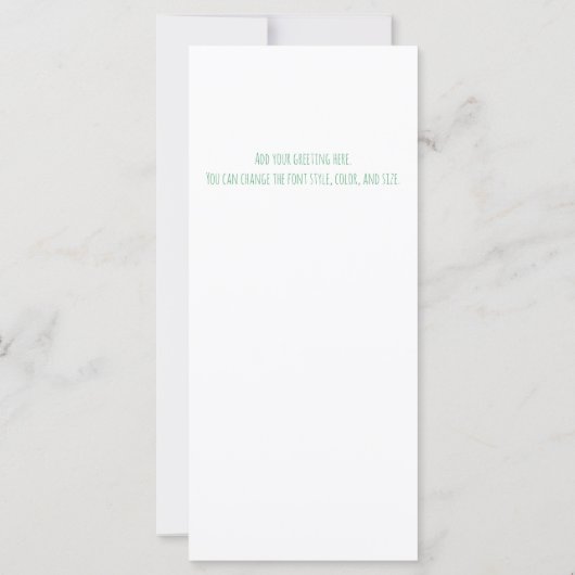 Printerkaart met kerstbomen opnieuw bekijken (Achterkant)