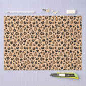 Printerpatroon met kerstboomluipaard tissuepapier (Craft)