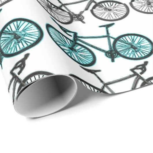 Printerpatroon voor fietsen cadeaupapier (Rol Hoek)