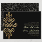  Printers Ornament Gold - Bruiloft uitnodigingen (Voorkant / Achterkant)