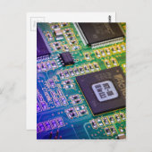 Printkaart - PCB Briefkaart (Voorkant / Achterkant)