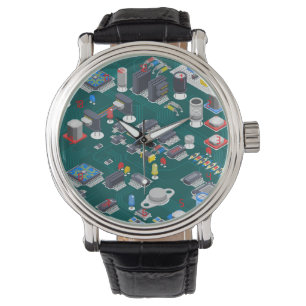 Printkaart (PCB) Horloge
