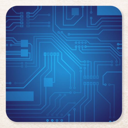 Printkaart (PCB) Kartonnen Onderzetters (Voorkant)